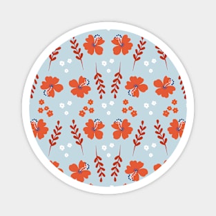 Beautiful Summer floral print Magnet